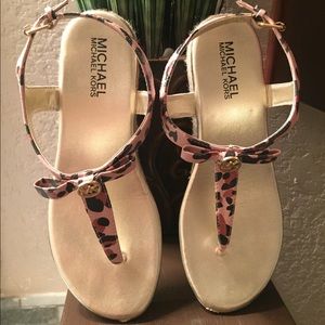 Michael Kors Leopard Sandals